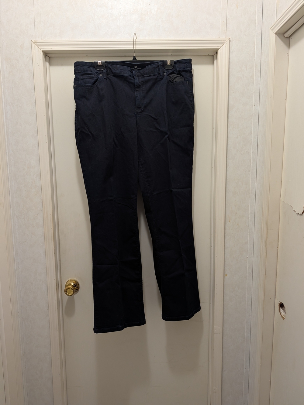 Liz Claiborne Black Denim Bootcut Jeans